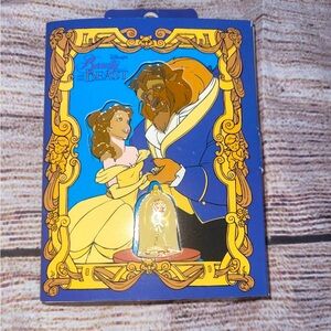 Beauty and the beast 3 pc pin set